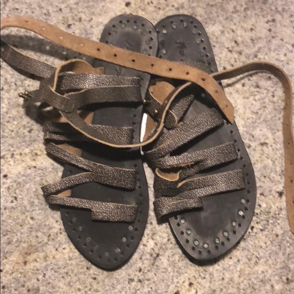 Free People Wrap Sandals